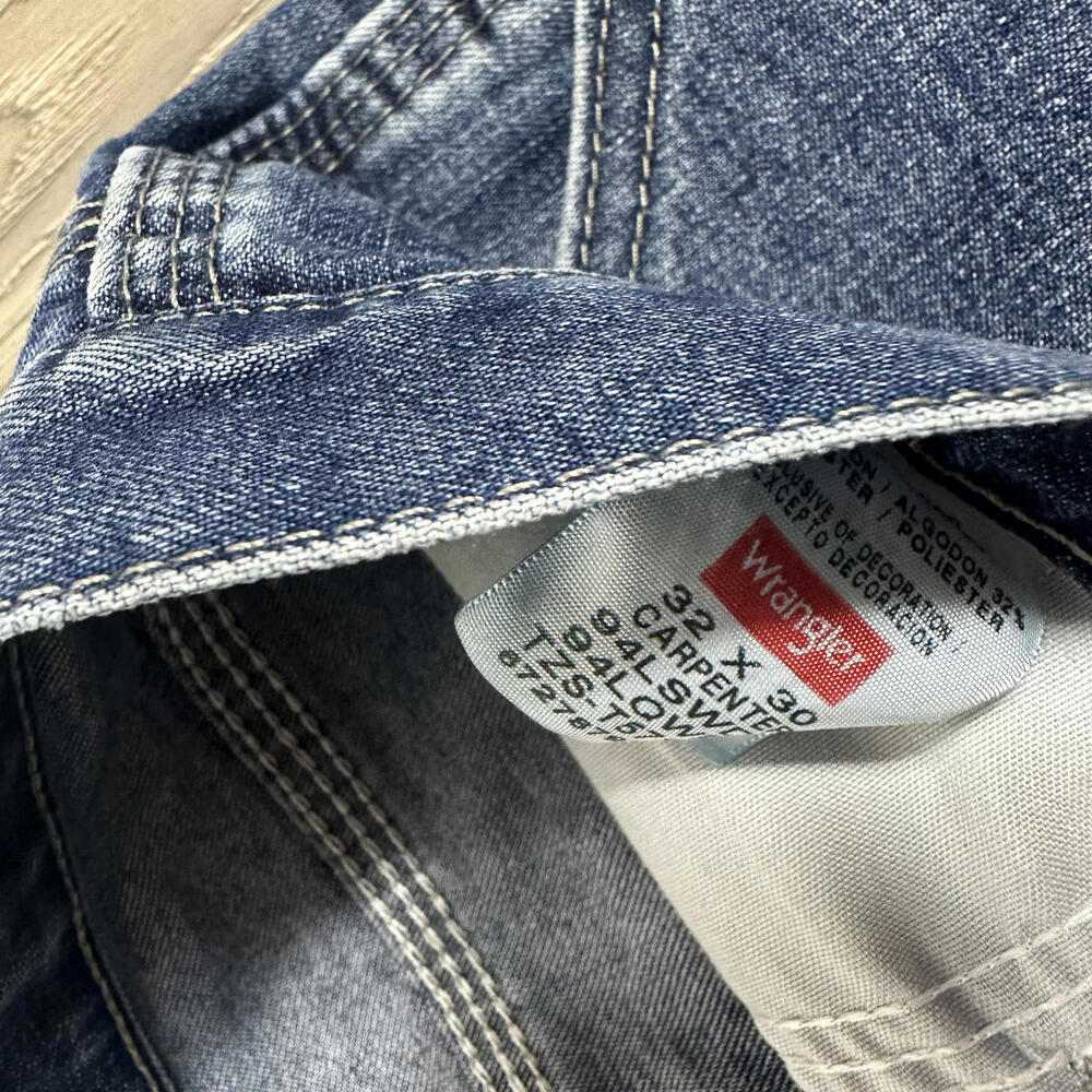 Wrangler‎ Carpenter Style Dark Wash Jeans - Picture 3 of 5